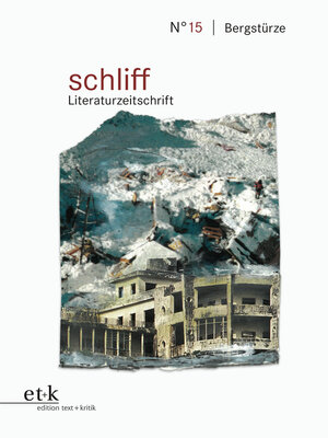cover image of schliff -Bergstürze